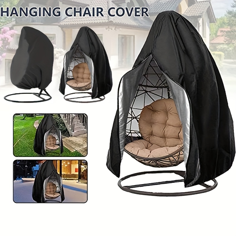 Outdoor Furniture Rocking Chair - 1 Piece Courtyard Hanging Egg Chair