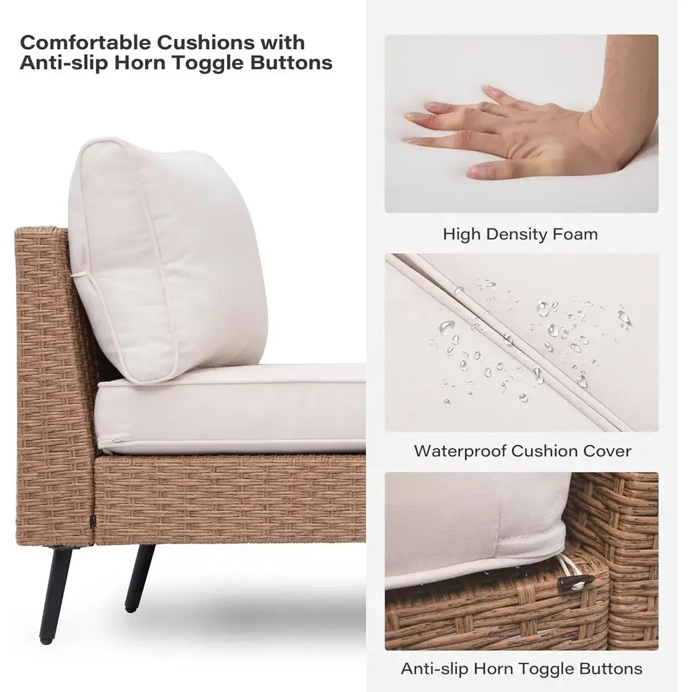 Outdoor Furniture One Piece - Factory Direct 2026 7-Piece Sectional Sofa