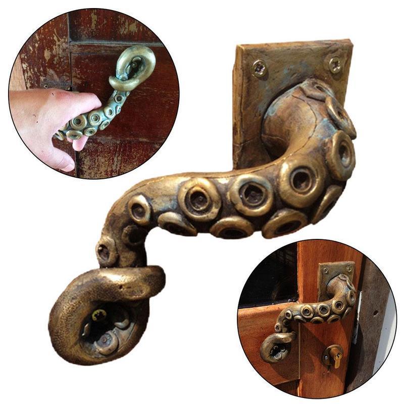 Outdoor Furniture Vintage - Vintage Octopus Door Knob Outdoor Hook