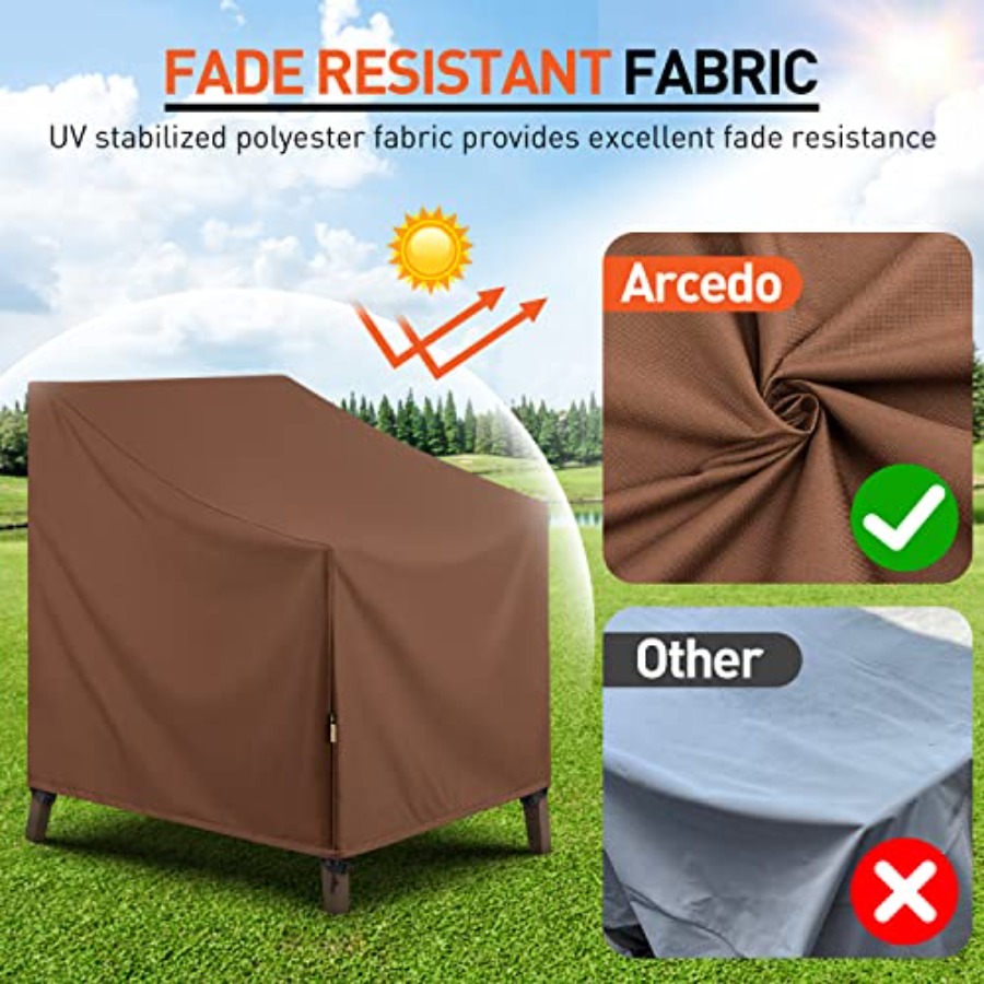 Waterproof Patio Chair Covers, - огляд і ціна Outdoor Furniture Rocking Chair