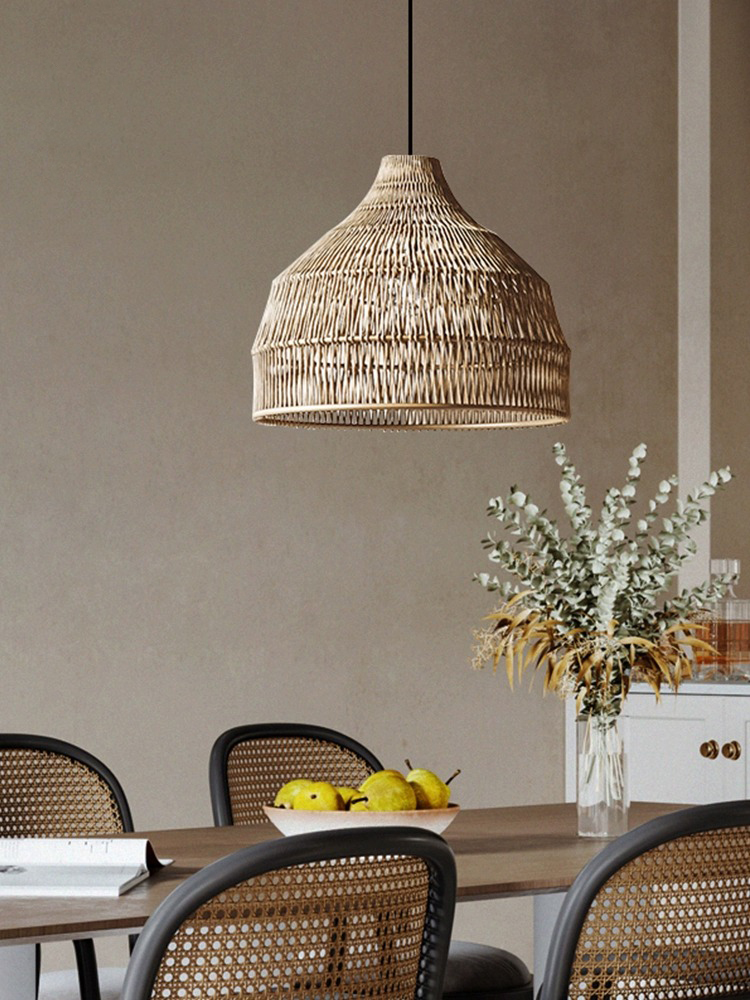 Simple Creative Rattan Pendant - огляд і ціна Outdoor Furniture Cafe