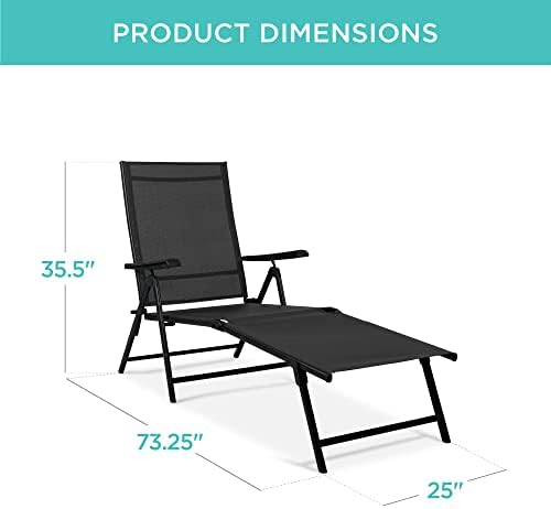 Set of 2 Outdoor Patio Chaise  - огляд і ціна Deck Chair Lounger