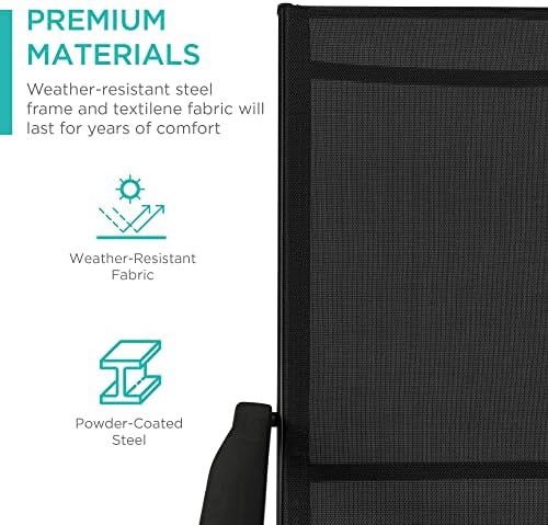 Set of 2 Outdoor Patio Chaise  - огляд і ціна Deck Chair Lounger