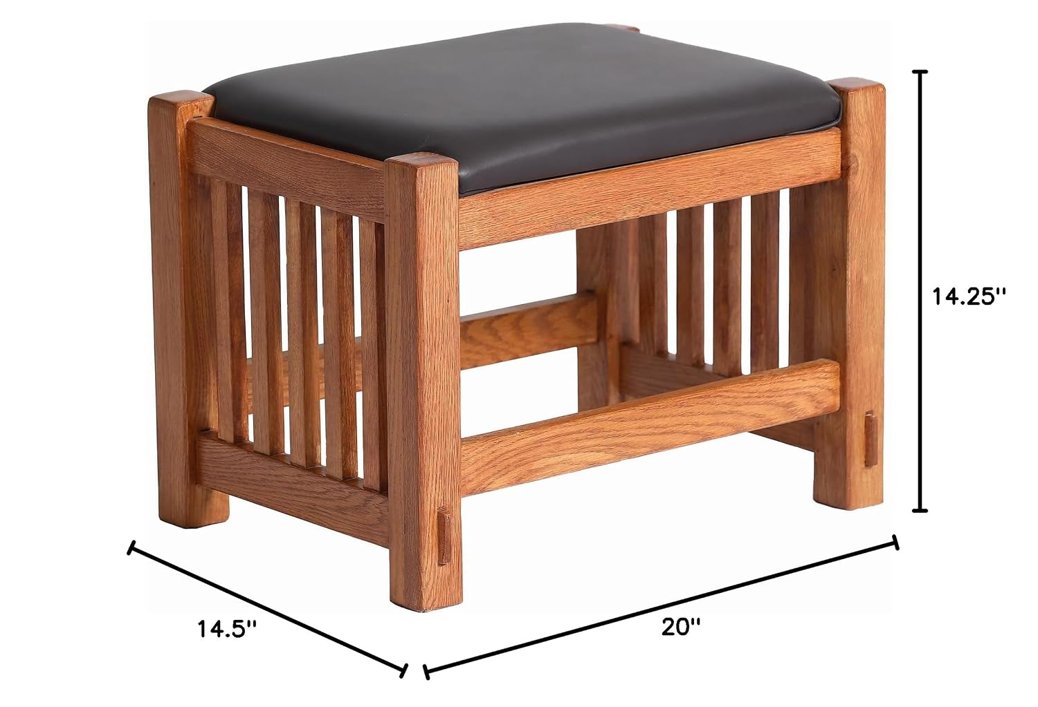 Mission Oak Foot Stool with Sp - огляд і ціна Outdoor Furniture Vintage