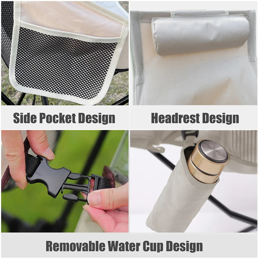 Lightweight Aluminum Alloy Fol - огляд і ціна Deck Chair Lounger