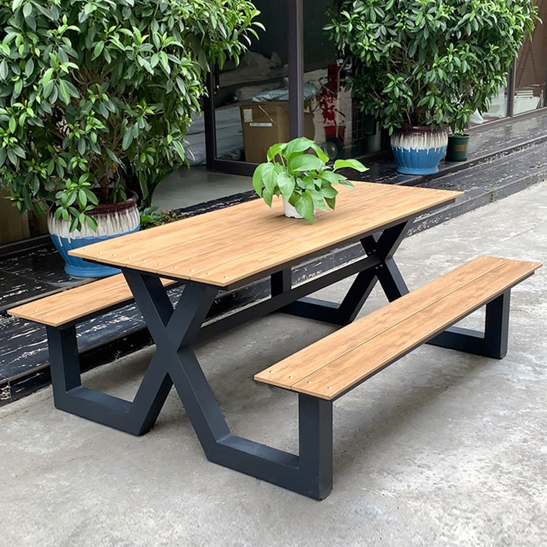 Outdoor Waterproof Solid Wood  - огляд і ціна Outdoor Furniture One Piece