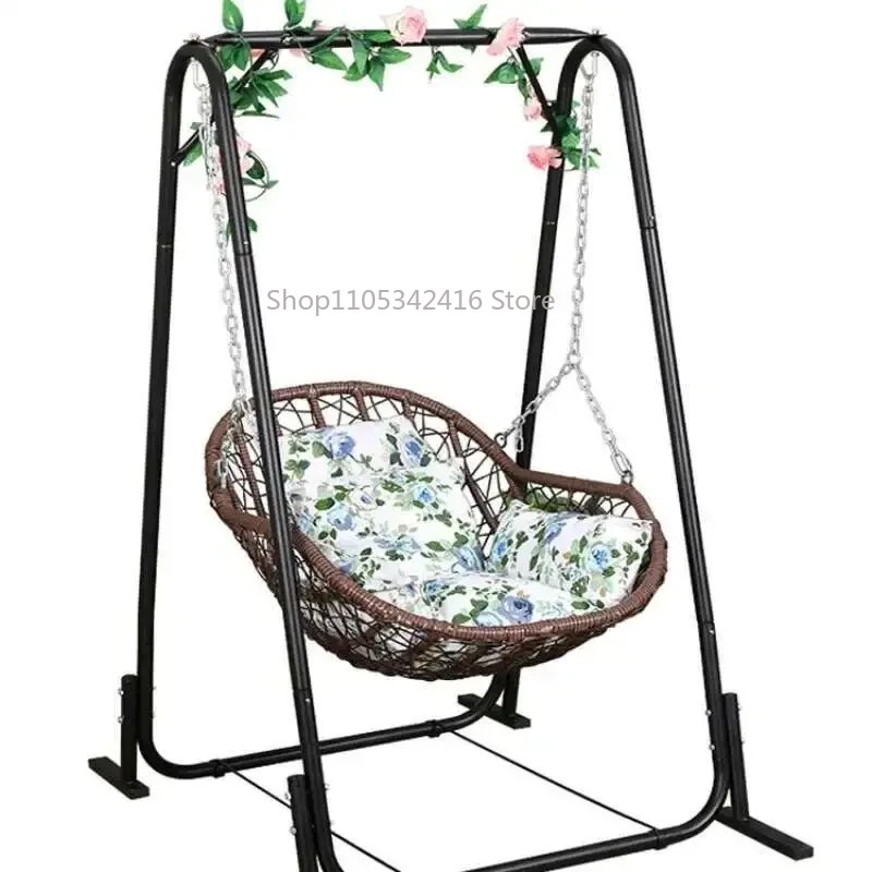 Single Rattan Hanging Basket C - огляд і ціна Outdoor Furniture Rocking Chair