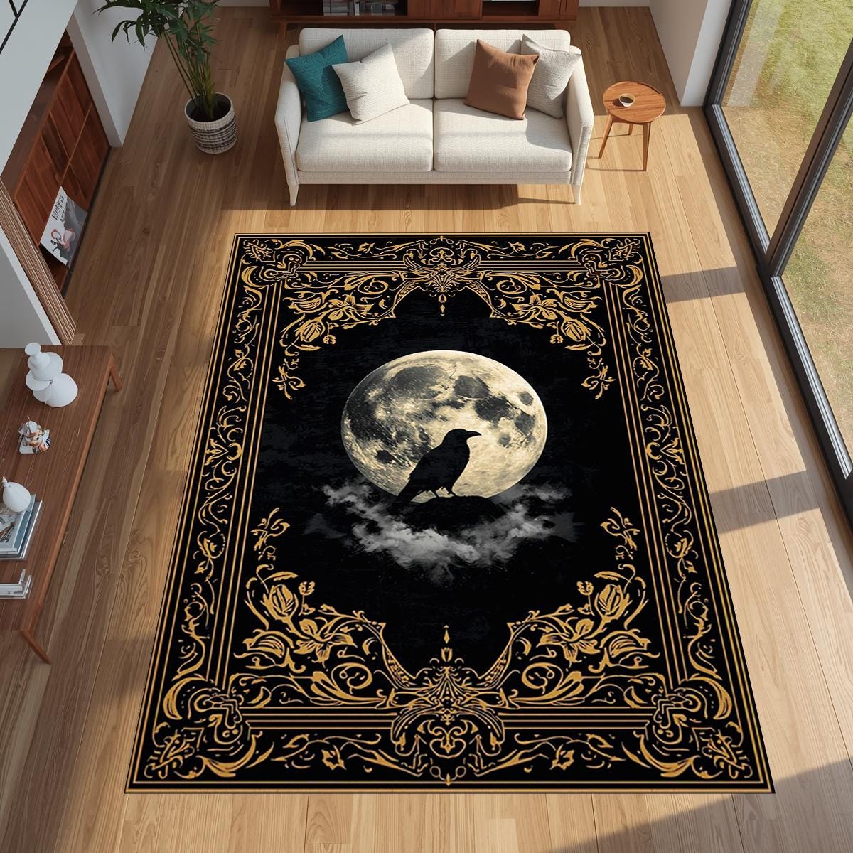 Gothic Golden Raven Full Moon  - огляд і ціна Outdoor Furniture Cafe