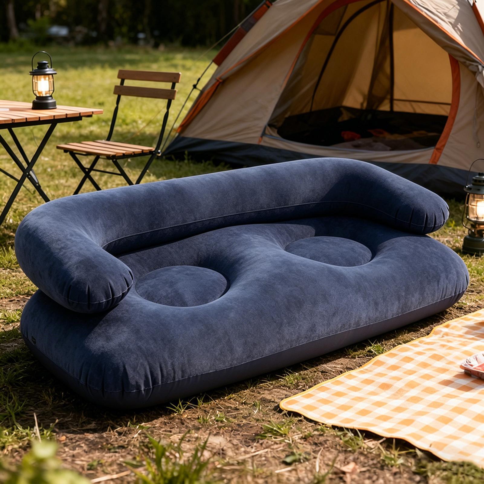 Double Inflatable Air Sofa Two - огляд і ціна Outdoor Furniture Material