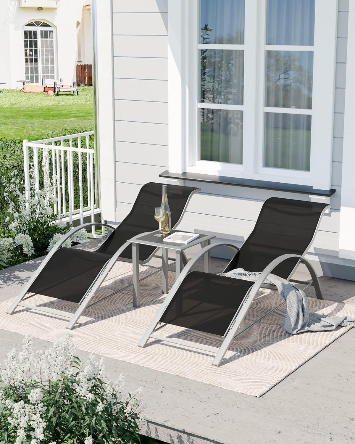 Patio Pool Chair Sun Lounger S - огляд і ціна Deck Chair Lounger