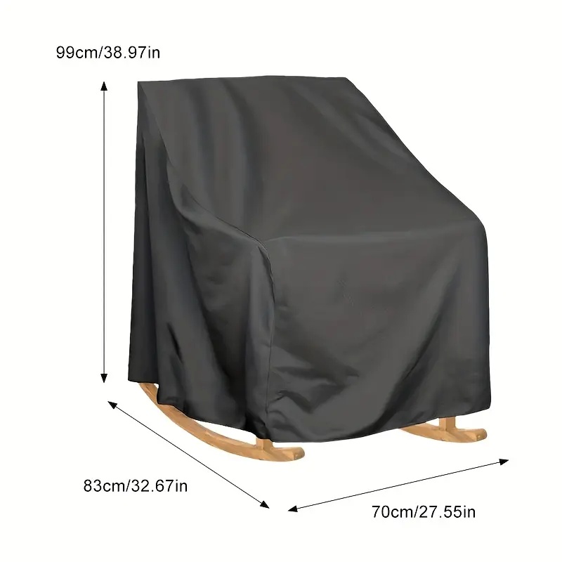 Heavy-Duty Oxford Fabric Outdo - огляд і ціна Outdoor Furniture Rocking Chair