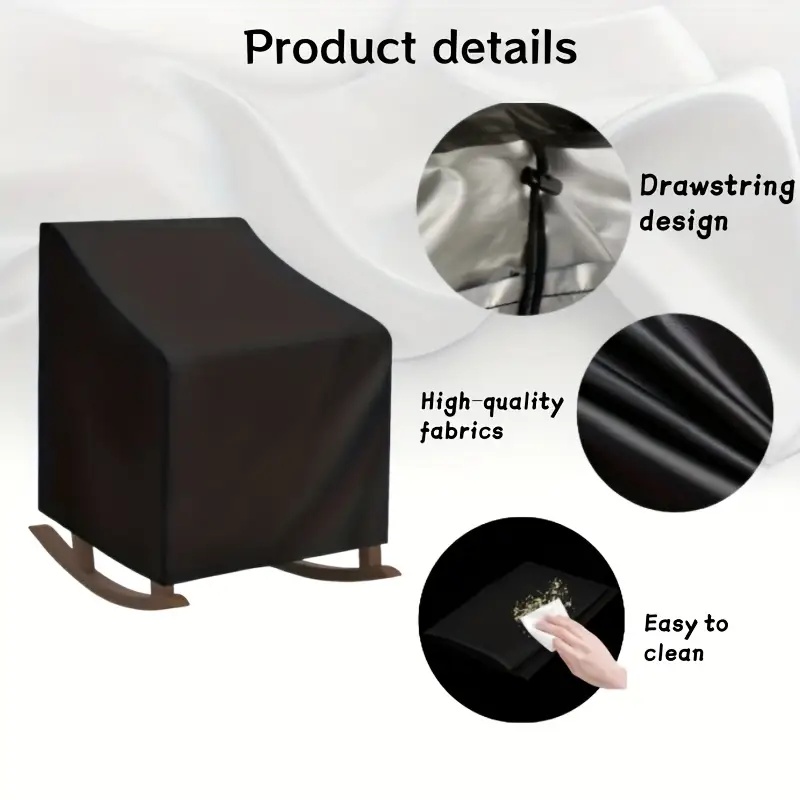 Heavy-Duty Oxford Fabric Outdo - огляд і ціна Outdoor Furniture Rocking Chair