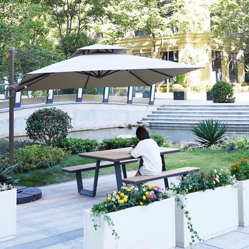Outdoor Plastic Wood Table and - огляд і ціна Outdoor Furniture One Piece
