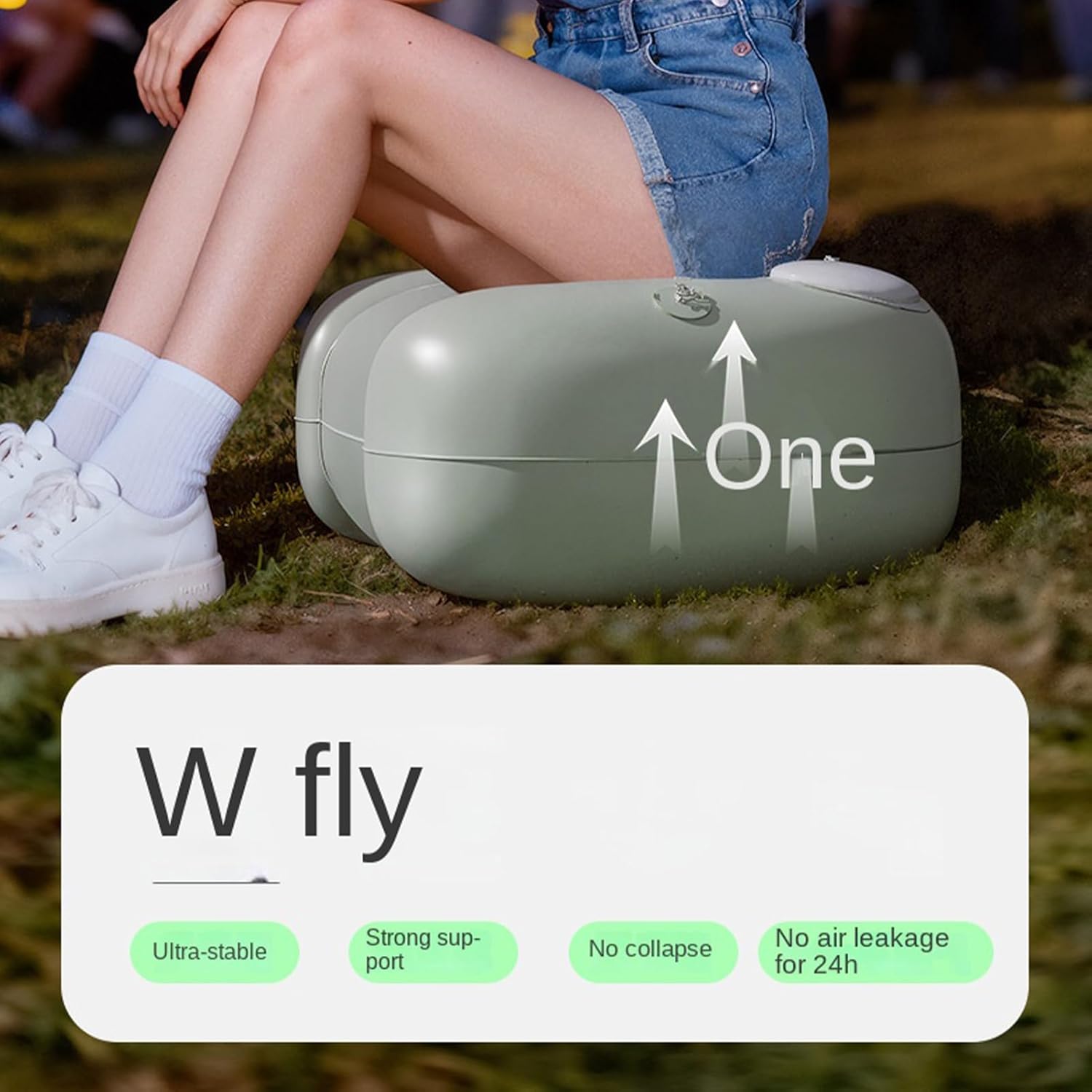 Thickened Travel Seat Inflatab - огляд і ціна Outdoor Furniture Material