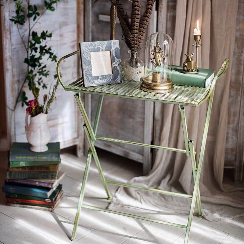 Vintage Wrought Iron Folding C - огляд і ціна Outdoor Furniture Vintage