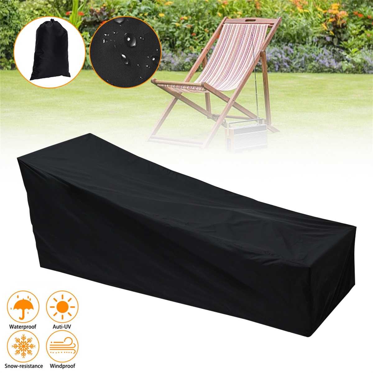 Outdoor Garden Sunbed Cover Su - огляд і ціна Outdoor Furniture Paint