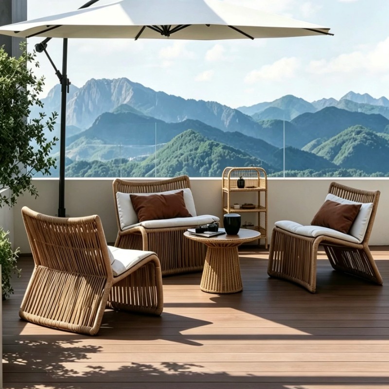 Nordic outdoor rattan rattan c - огляд і ціна Outdoor Furniture One Piece