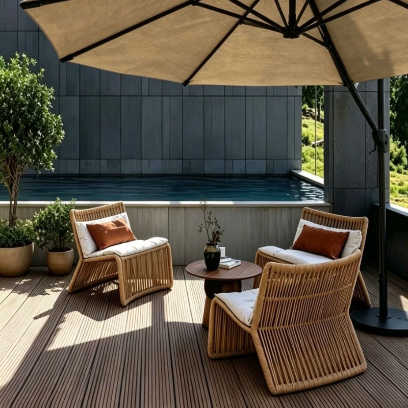 Nordic outdoor rattan rattan c - огляд і ціна Outdoor Furniture One Piece