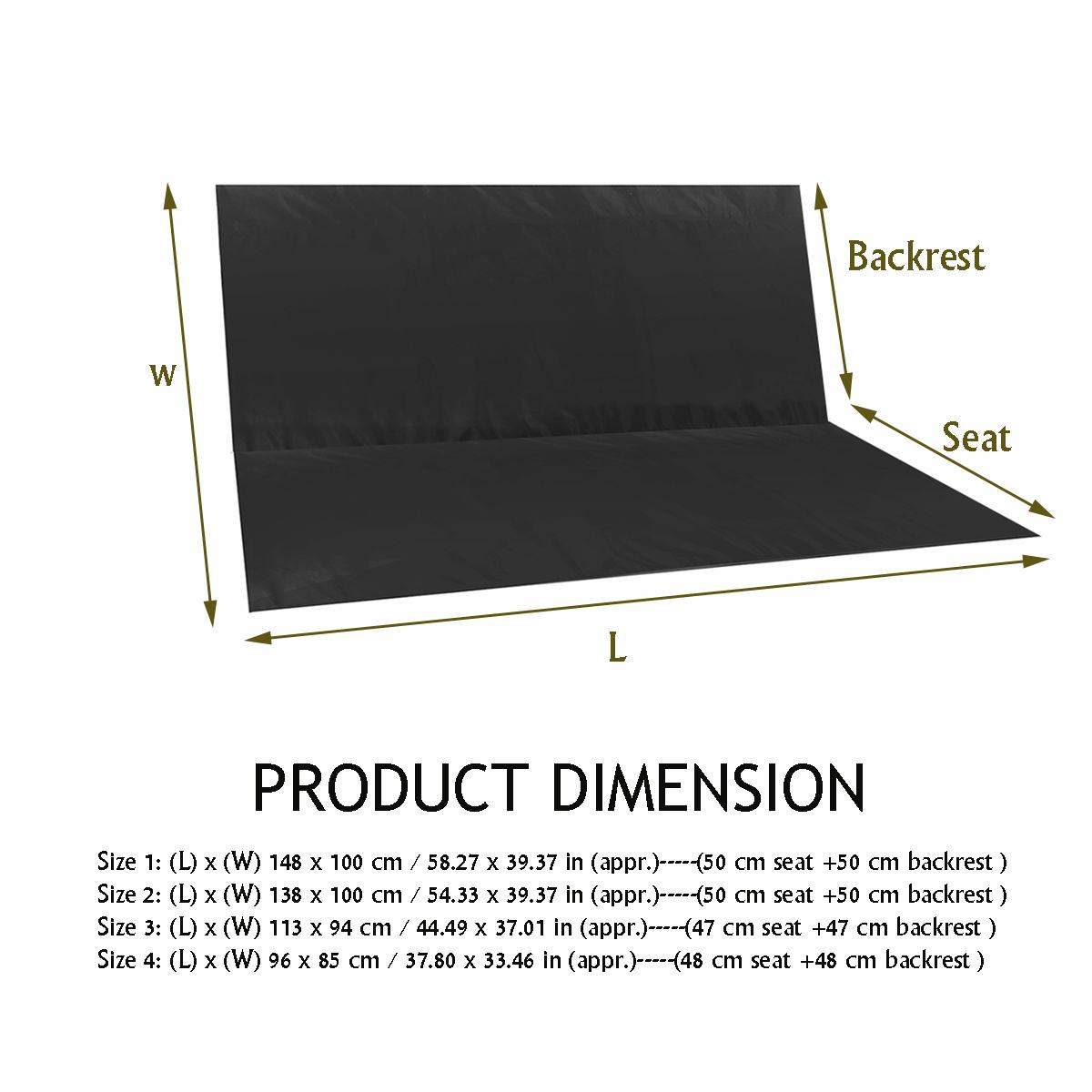 2/3 Seater Swing Cover Chair B - огляд і ціна Outdoor Furniture Rocking Chair