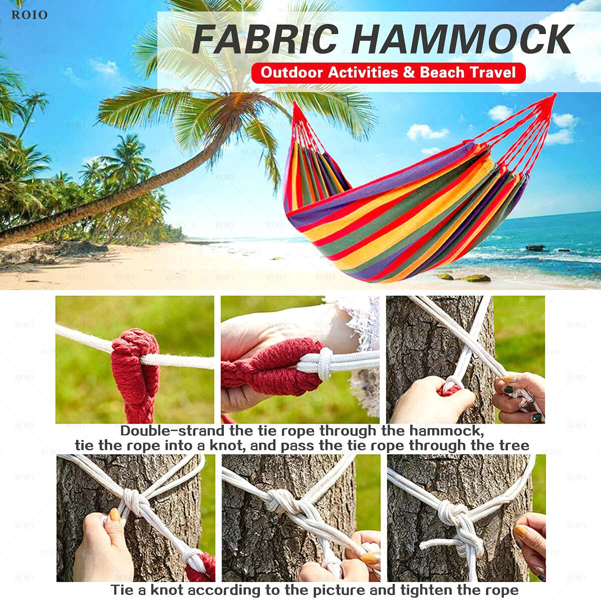 Camping Hammock Thickened Dura - огляд і ціна Outdoor Furniture Rocking Chair
