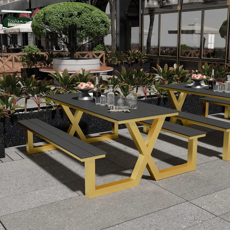 Outdoor One Piece Park Table a - огляд і ціна Outdoor Furniture One Piece