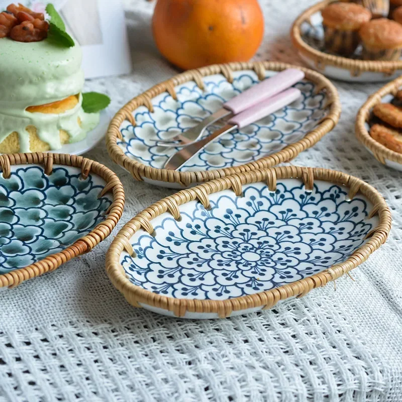 Japanese Rattan Woven Ceramic  - огляд і ціна Outdoor Furniture Cafe