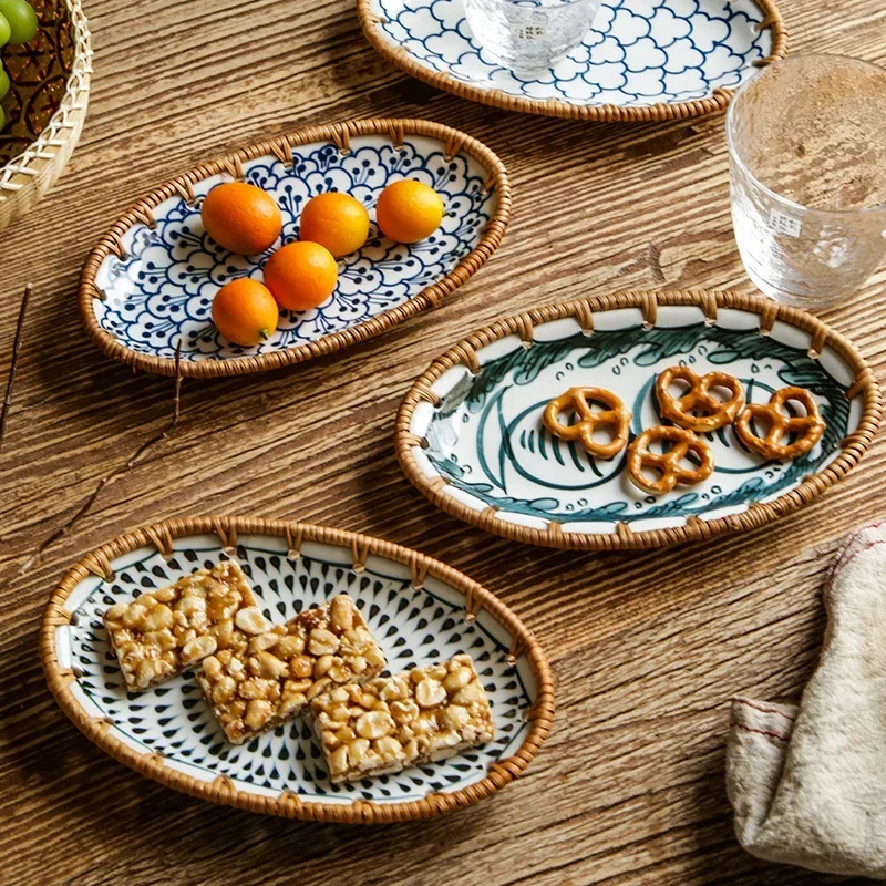 Japanese Rattan Woven Ceramic  - огляд і ціна Outdoor Furniture Cafe